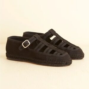 <NEW!> BODE Peggy Espadrilles - Black